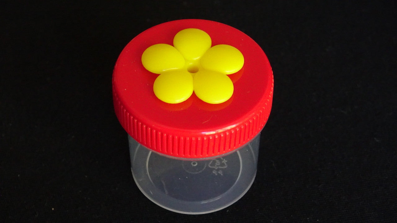 (DOTS-2R)  Large Replacement DOTS (Red w/ Yellow Flower)