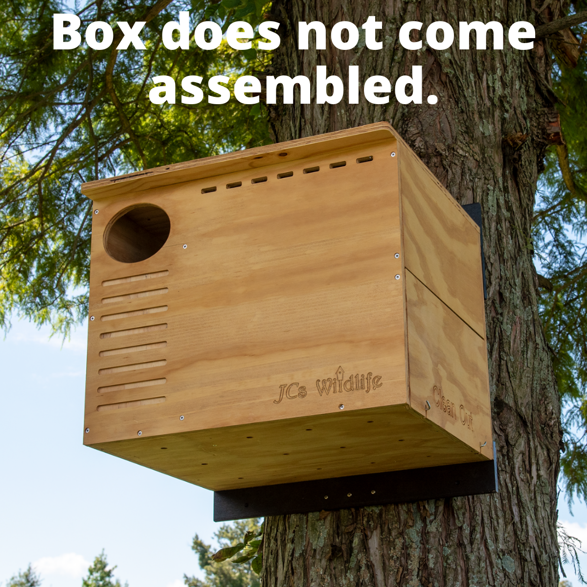 Barn Owl Nesting Box: Do It Yourself Assembly Kit