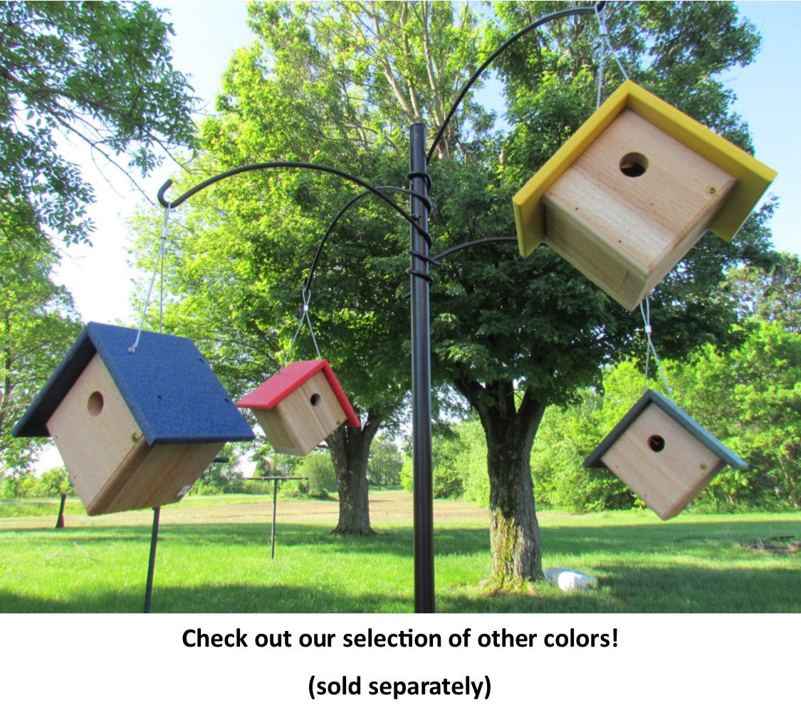 Cedar & Poly Wren, Chickadee, Warbler Birdhouse