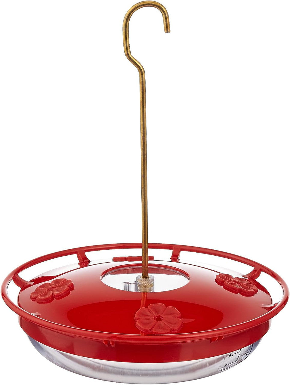 Aspects 429  HummZinger HighView 12 Oz Hanging Hummingbird Feeder, Red