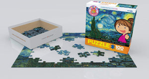 EuroGraphics Starry Night Jigsaw Puzzle (100-Piece)