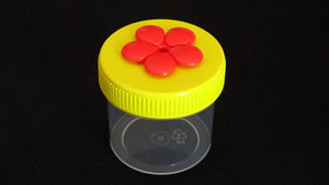 (DOTS-2Y)  Large Replacement DOTS (Yellow w/ Red Flower)