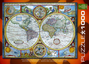 EuroGraphics Map of the World Jigsaw Puzzle (1000-Piece)