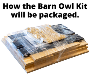 JCS Wildlife Barn Owl Nesting Box: Do It Yourself Assembly Kit