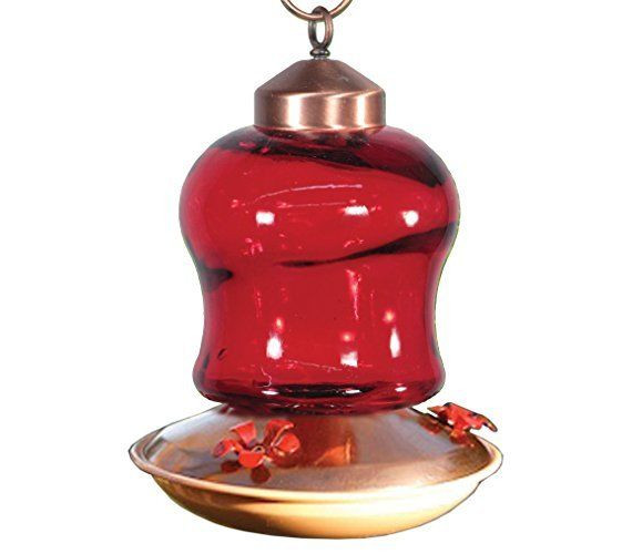 Audubon/Woodlink Ruby Glass HummingBird Feeder NAH6