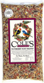 Cole's Nutberry Suet Blend Bird Seed, 10 lbs, NB10