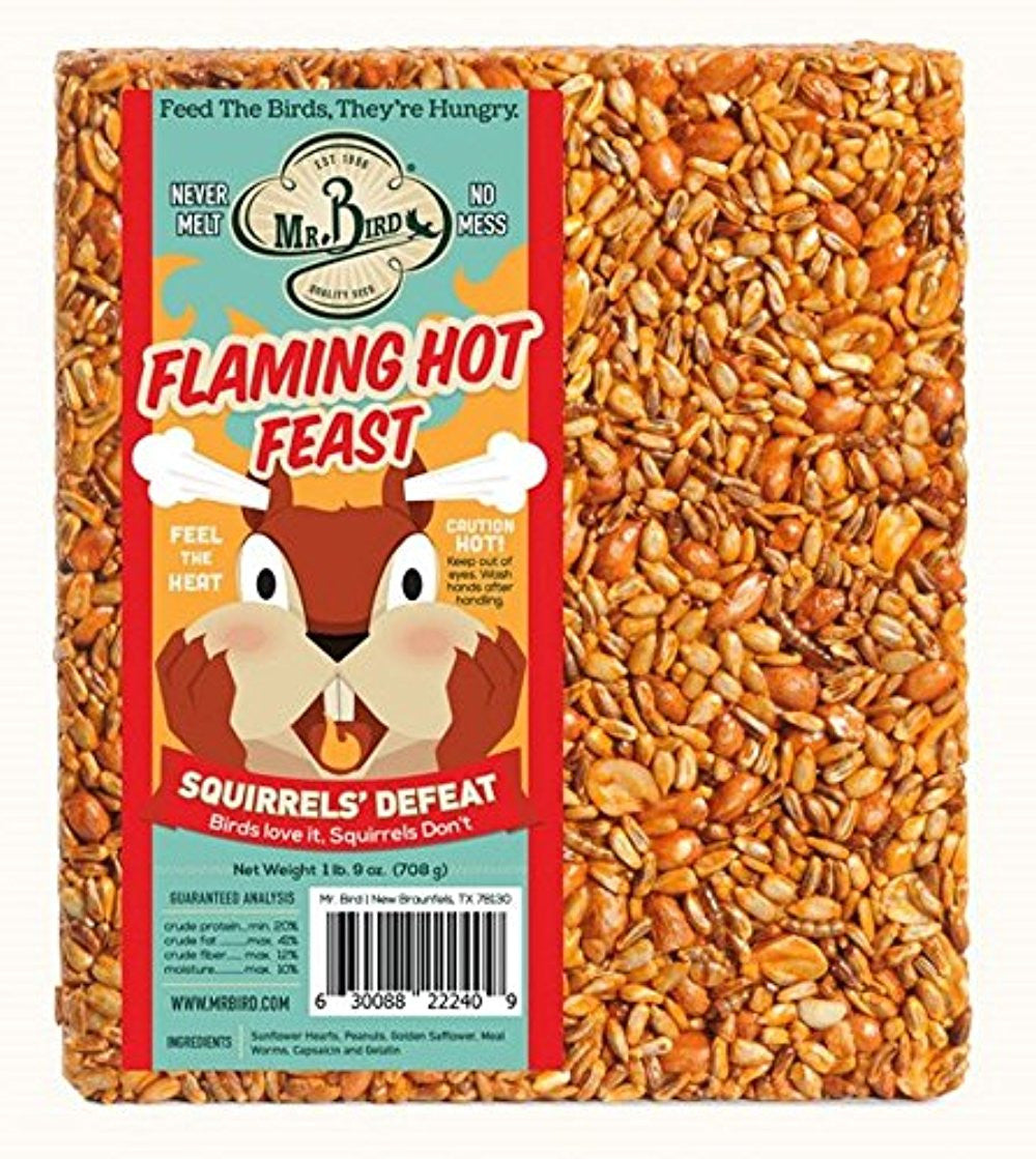 Mr Bird's Flaming Hot Feast Large Block (12 Count)