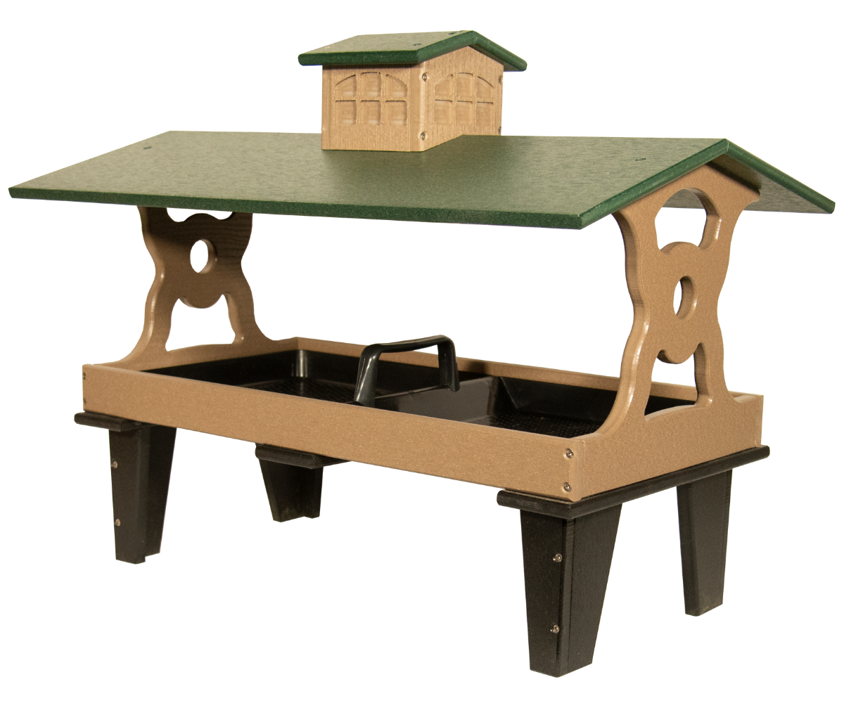 Colossal Ground Fly Thru Bird Feeder