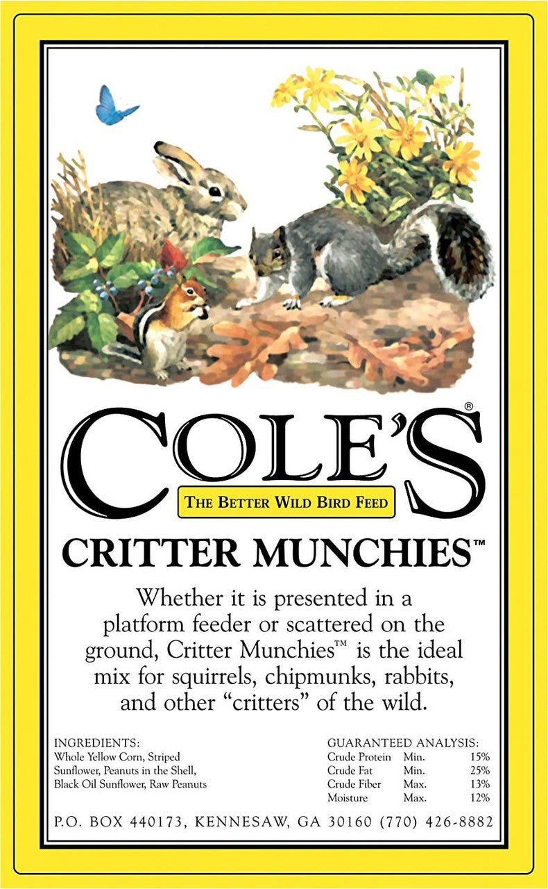 Cole's Critter Munchies Wildlife Feed, 20 lbs, CM20 (2 Count)
