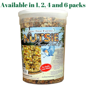 Pine Tree Farms 399626 Nutsie Classic Seed Log 80Oz,