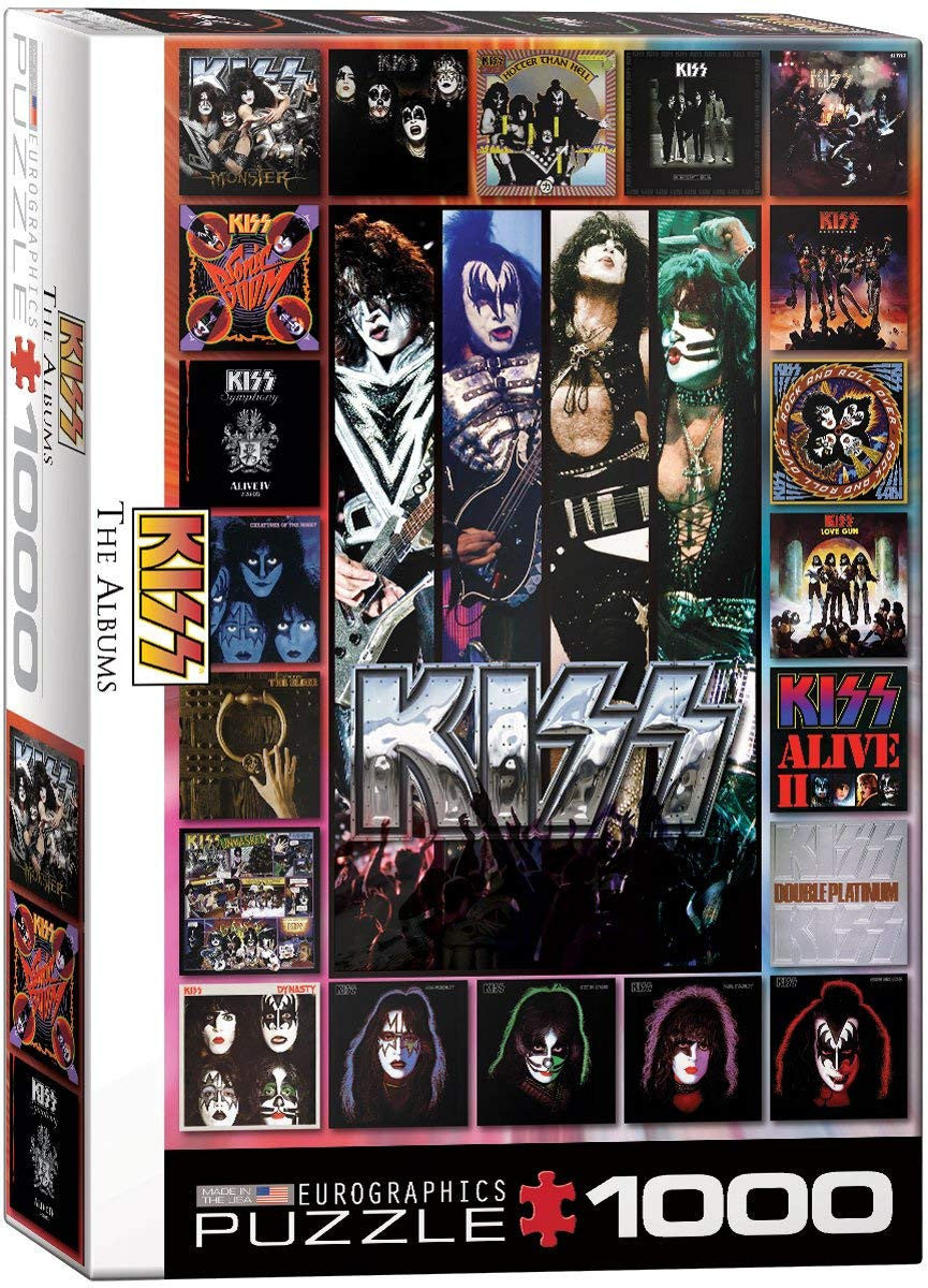 EuroGraphics Kiss: the Albums Jigsaw Puzzle (1000-Piece)
