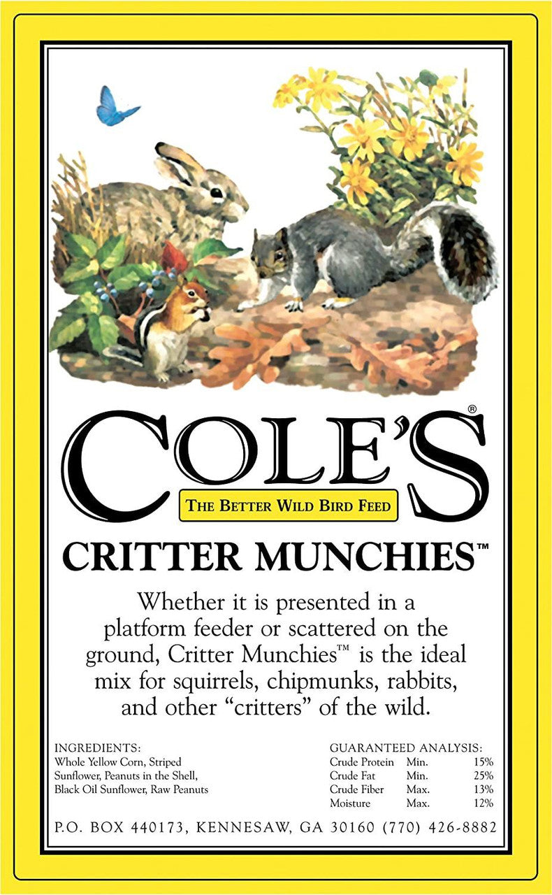 Cole's CM10 Critter Munchies Wildlife Feed, 10 lbs (4 Count)