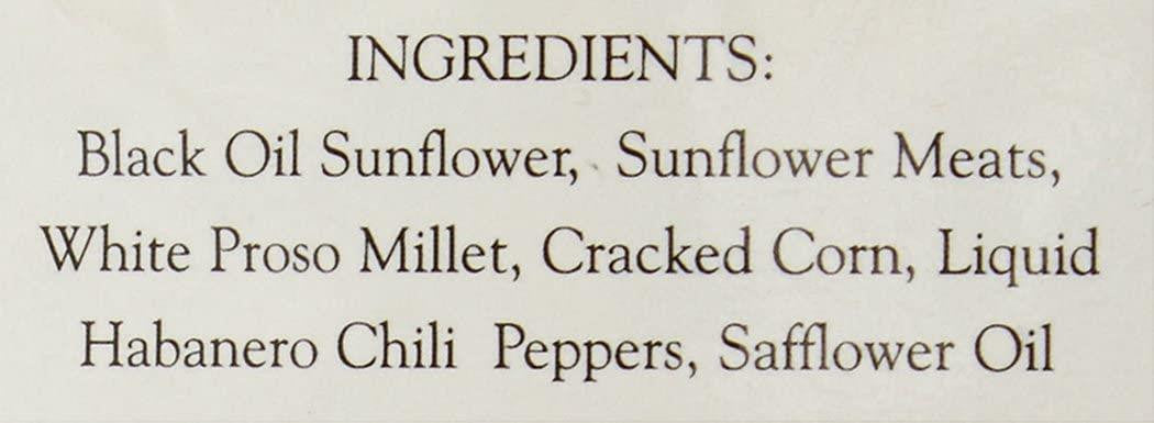 Cole's Blazing Hot Blend Bird Seed, 20 lbs, BH20