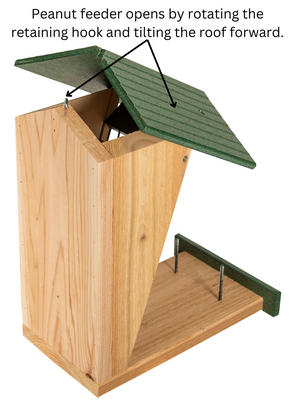 JCS Wildlife Double Snacker Squirrel Feeder