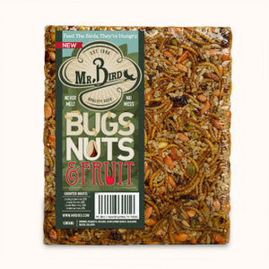 (#MB-4400)  Mr. Bird Bugs, Nuts, & Fruit Large Wild Bird Seed Cake