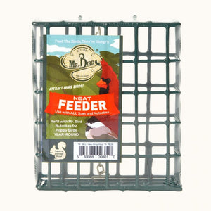 Mr. Bird Suet & Small Wild Bird Seed Cake NeatFeeder