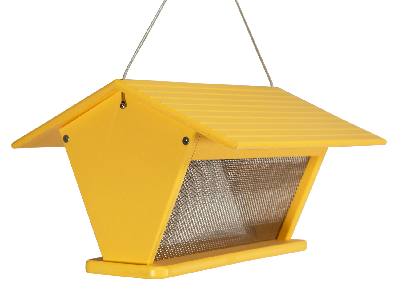 Wire Mesh Finch Nyjer Thistle Feeder, Poly Lumber