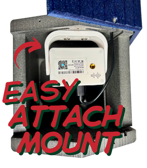 JCS Wildlife Smart Bluebird House - Wi-Fi Camera & Solar Powered Birdhouse, Live Streaming, Bird Nest Monitoring