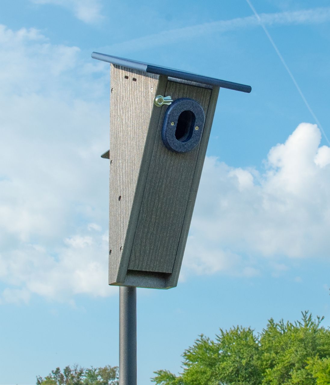 Peterson Bluebird House (Gray and Blue)