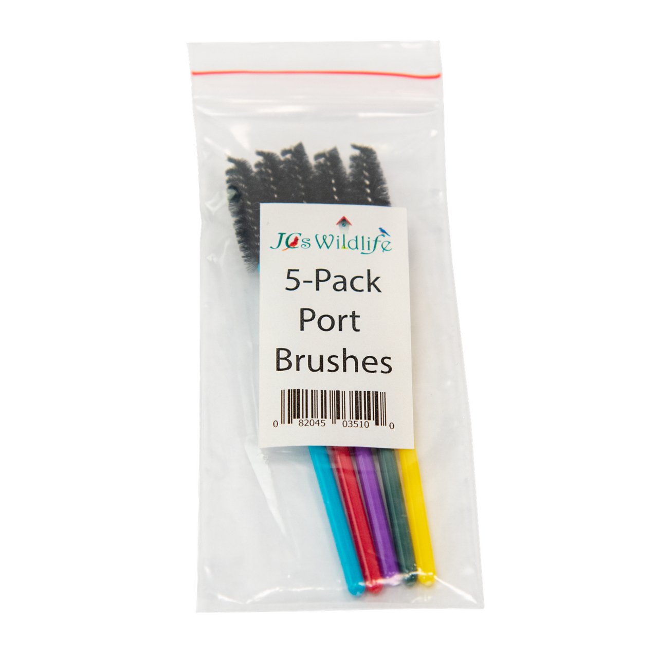 Hummingbird Feeder Port Brushes, Mini Nylon Cleaning Brushes Set, 5 Small Cleaning Brushes in Each Pack