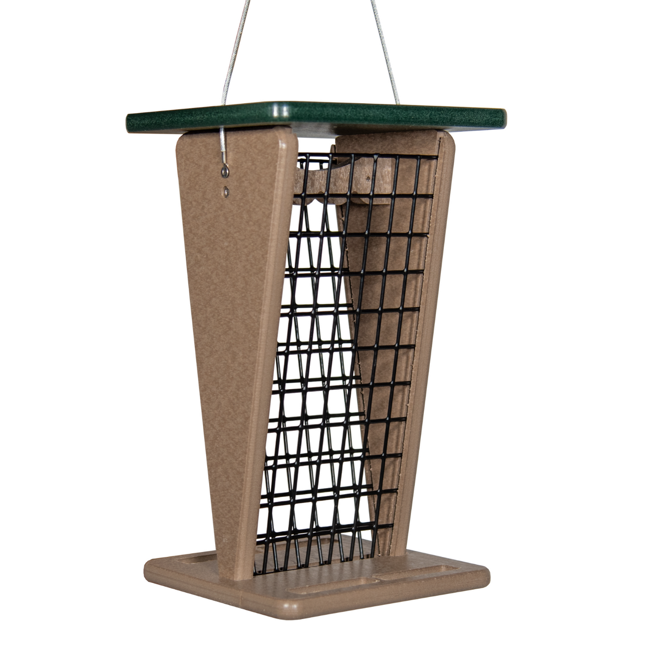 Hanging Whole Peanut Bird Feeder, Poly Lumber