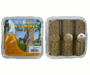 Pine Tree Farms Log Jammer Insect Suet 3 Plugs Per Pack (12 Pack)