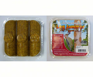 Pine Tree Farms Log Jammer Hot Pepper Suet- 3 Plugs Per Pack (12 Pack)