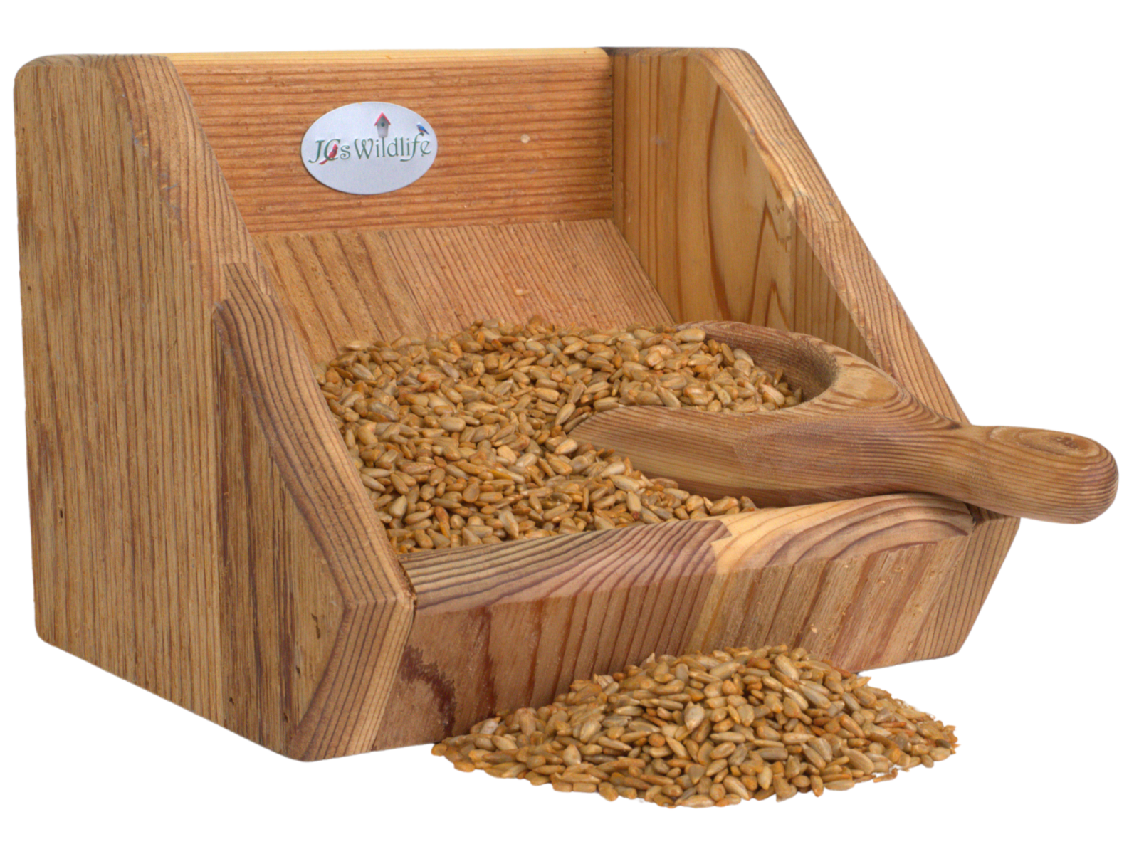 JCS Wildlife Squirrel Stopper Sunflower Hearts 10lbs Loose Seed Bag