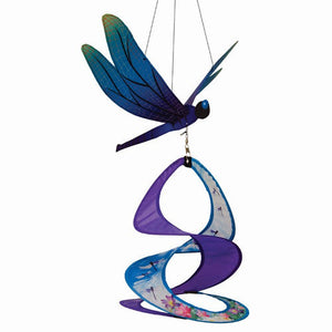 In The Breeze Double Dragonfly Wind Spinner