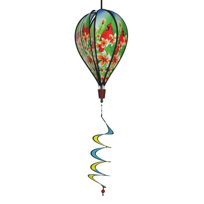 In The Breeze Cardinal Hot Air Balloon Wind Spinner